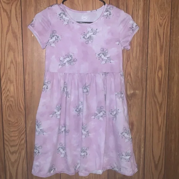 strapless open back dress Unicorn Pink Tutu Dress main image 1